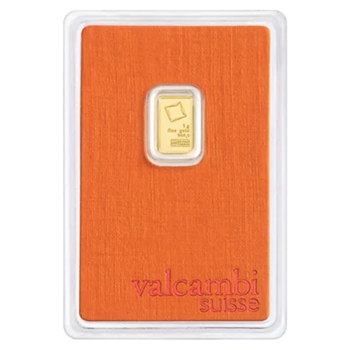 1 gram Valcambi Gold Bar - TRB Bullion