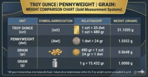 1 grain of gold value
