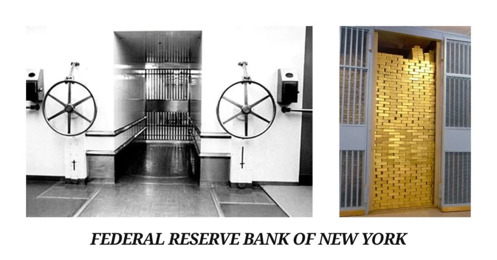 Federal Reserve gold vault
