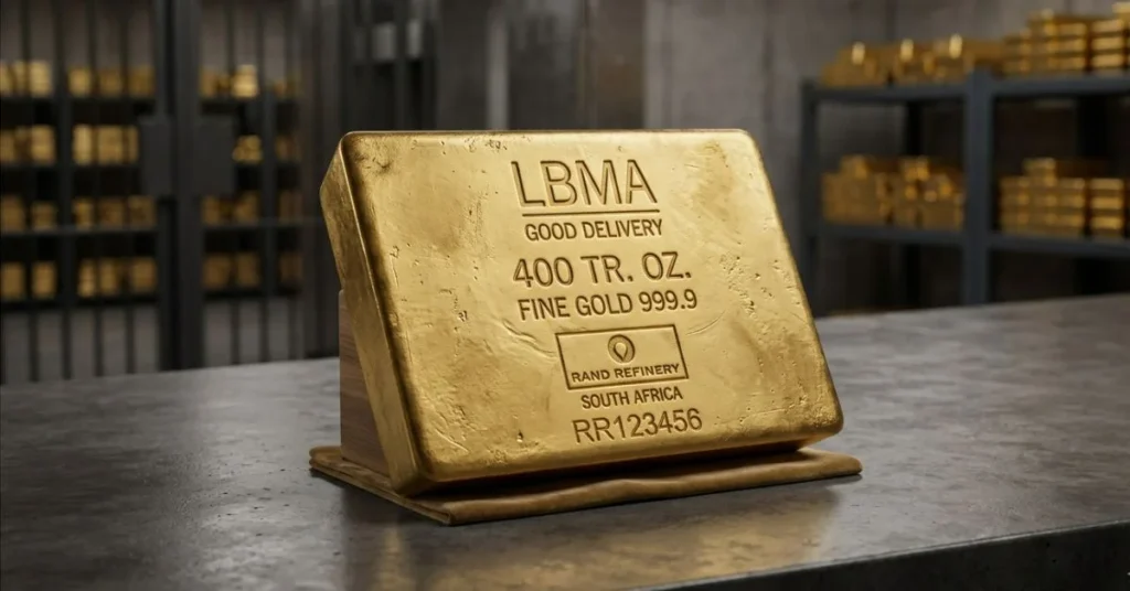 LBMA good delivery bar