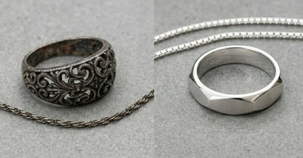 does sterling silver tarnish
