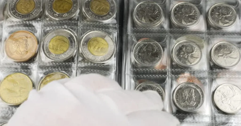 Storing silver coins safely