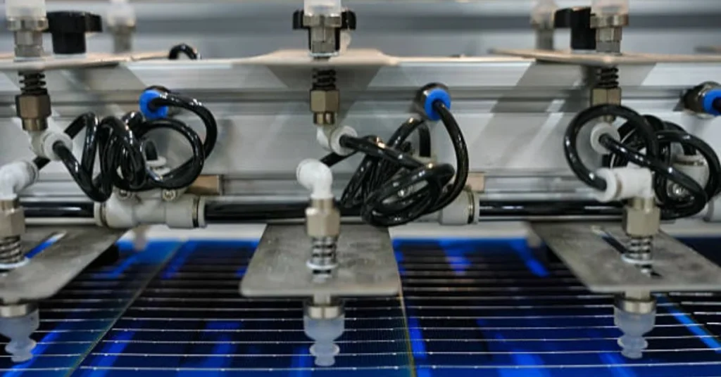 Solar panel silver manufacturing