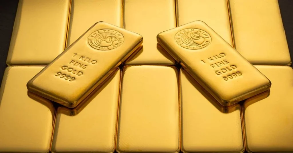 Kilogram gold bullion bars