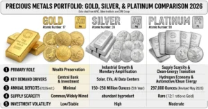 silver and platinum